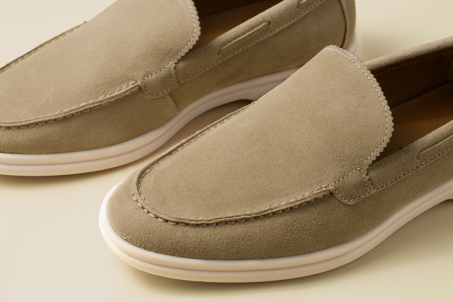 Women Beige Nksha Loafers