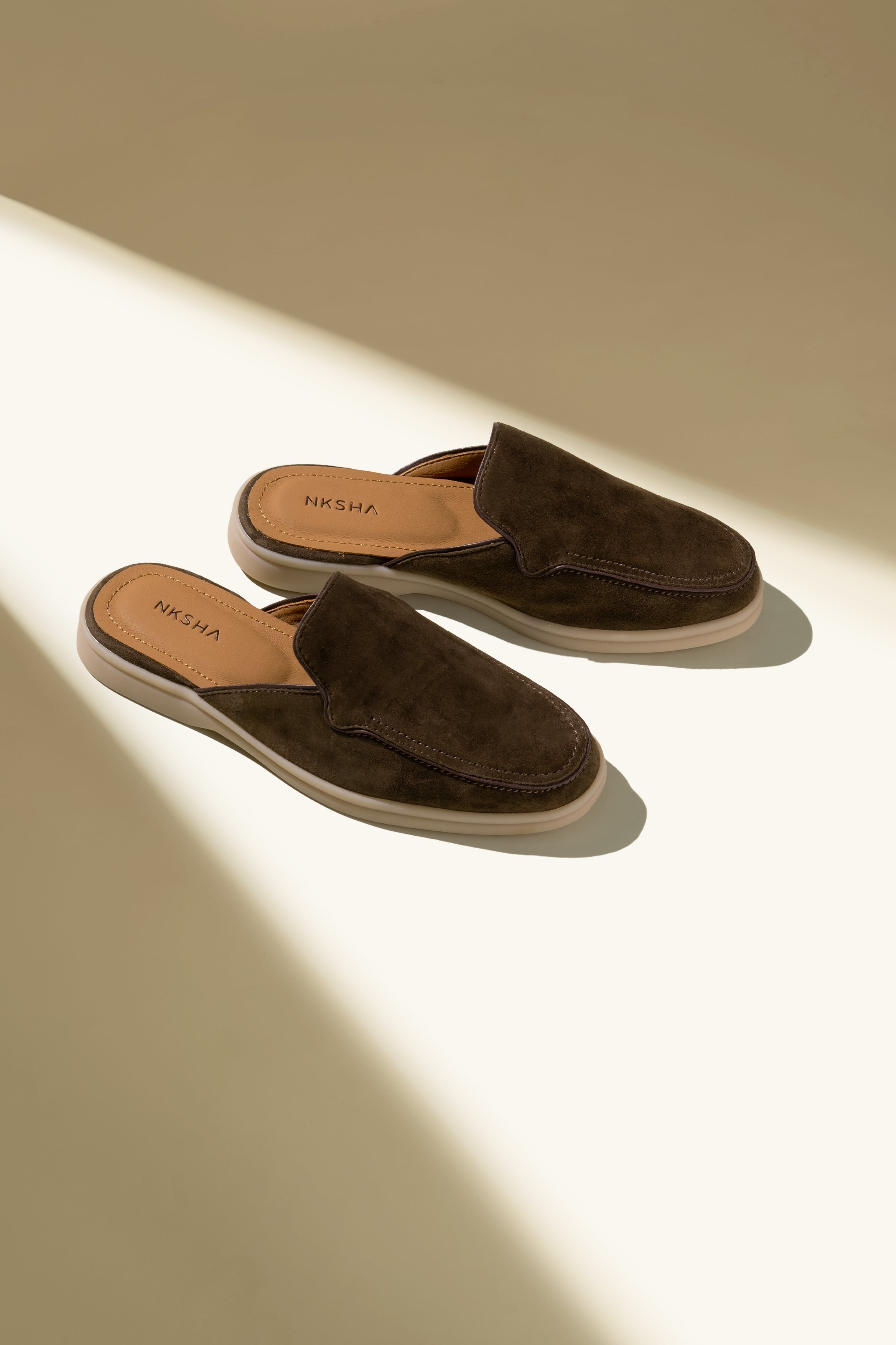 NKSHA Ease Loafers – Dark Brown