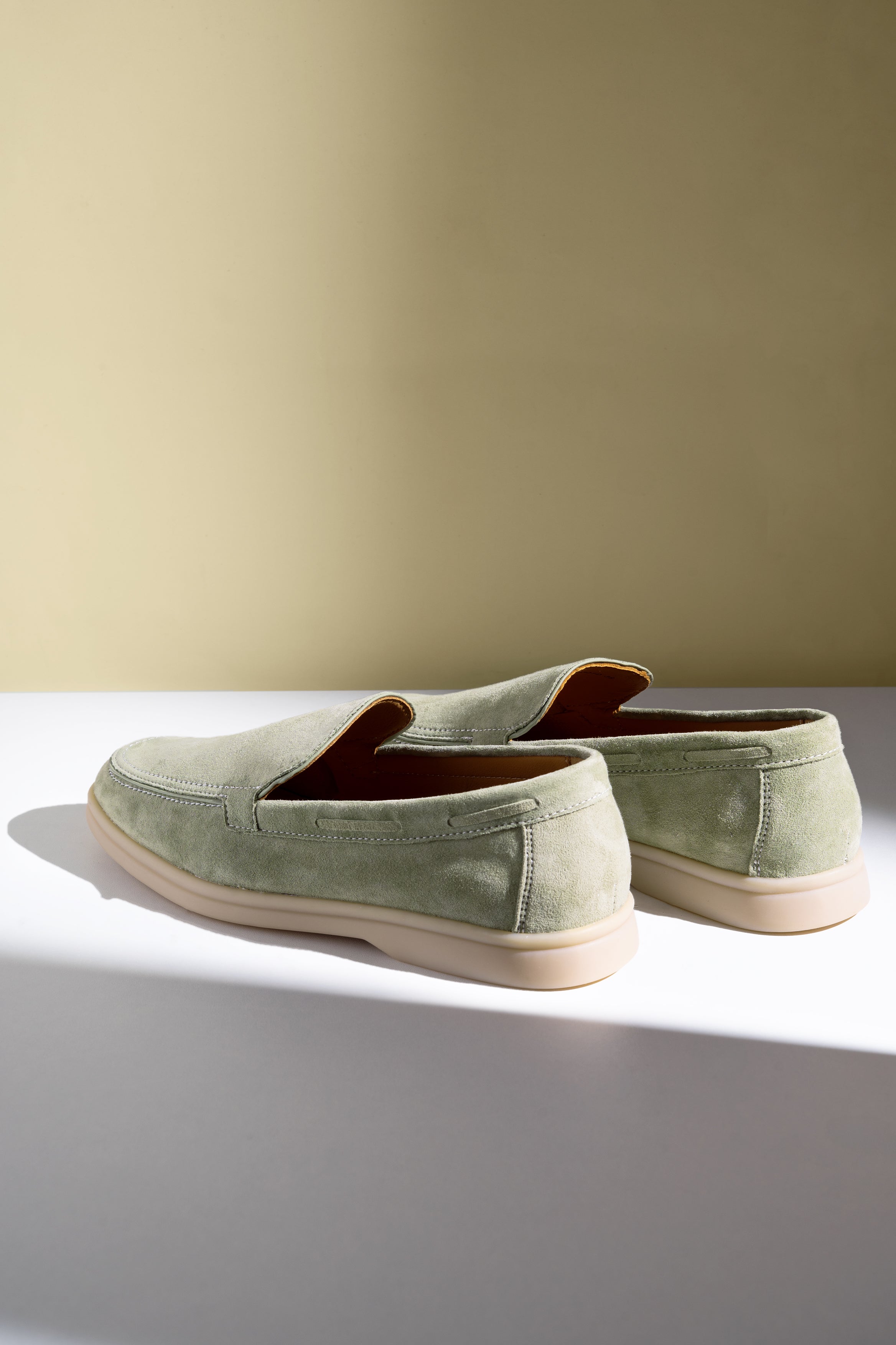NKSHA Essence Loafers – Olive