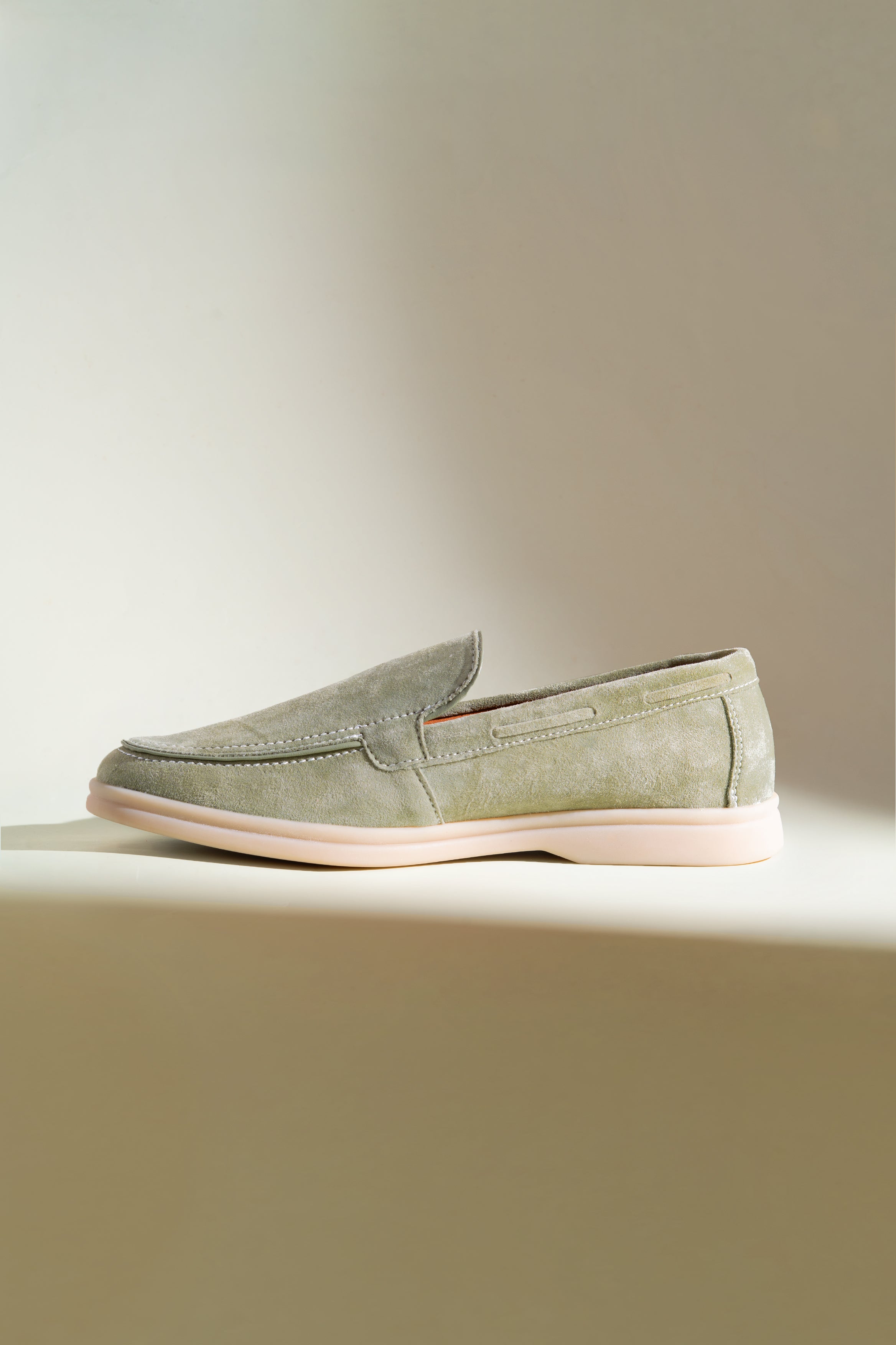 NKSHA Essence Loafers – Olive