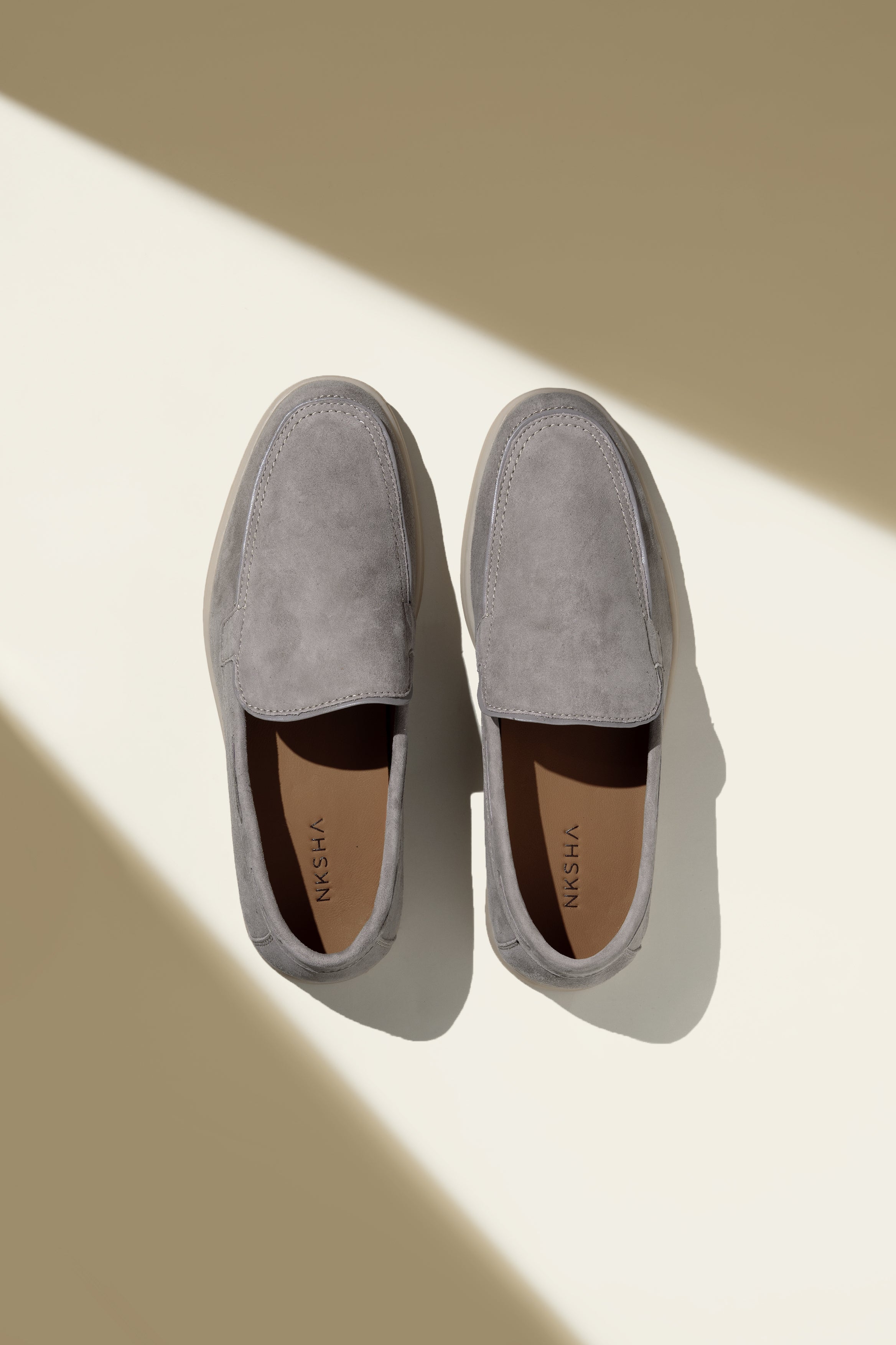 NKSHA Essence Loafers – Grey