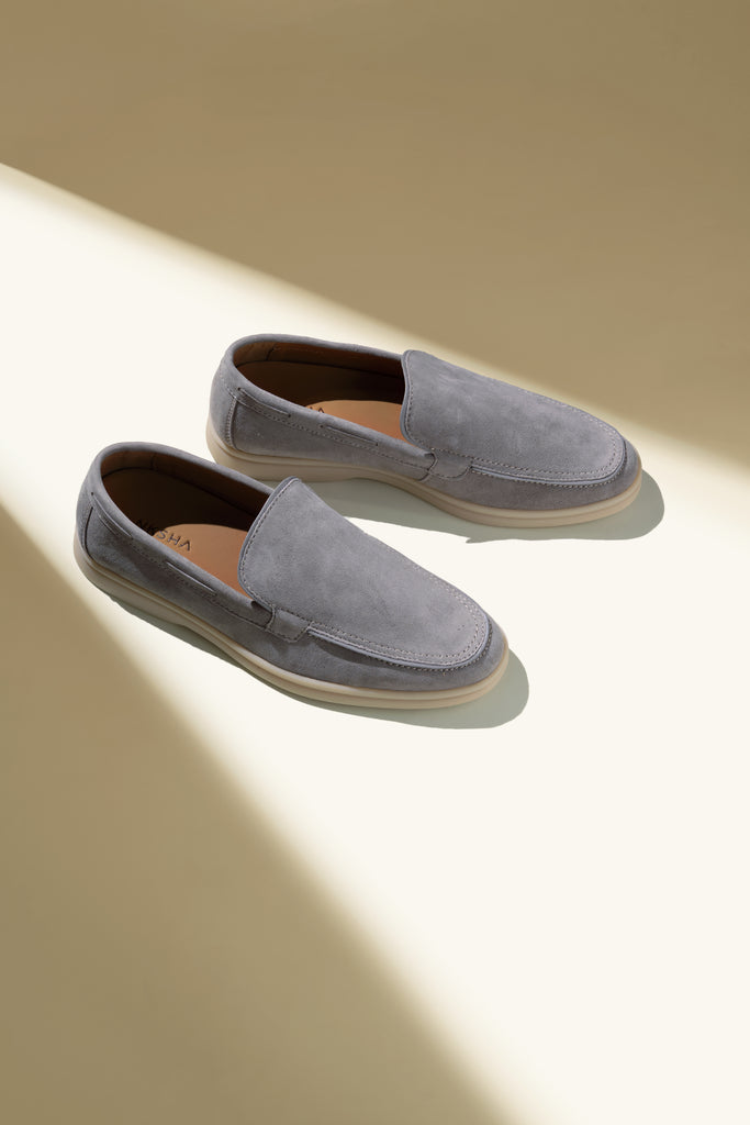 NKSHA Essence Loafers – Grey