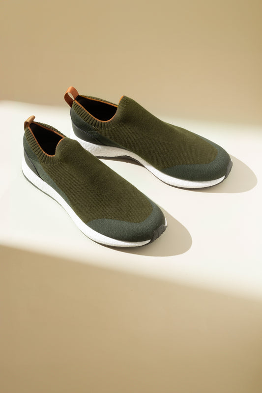Khaki Nksha Sneaker
