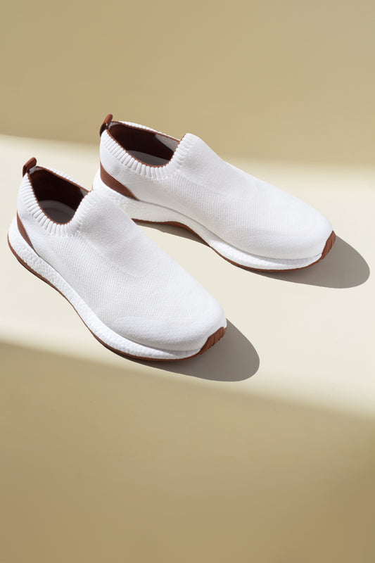 White Nksha Sneaker