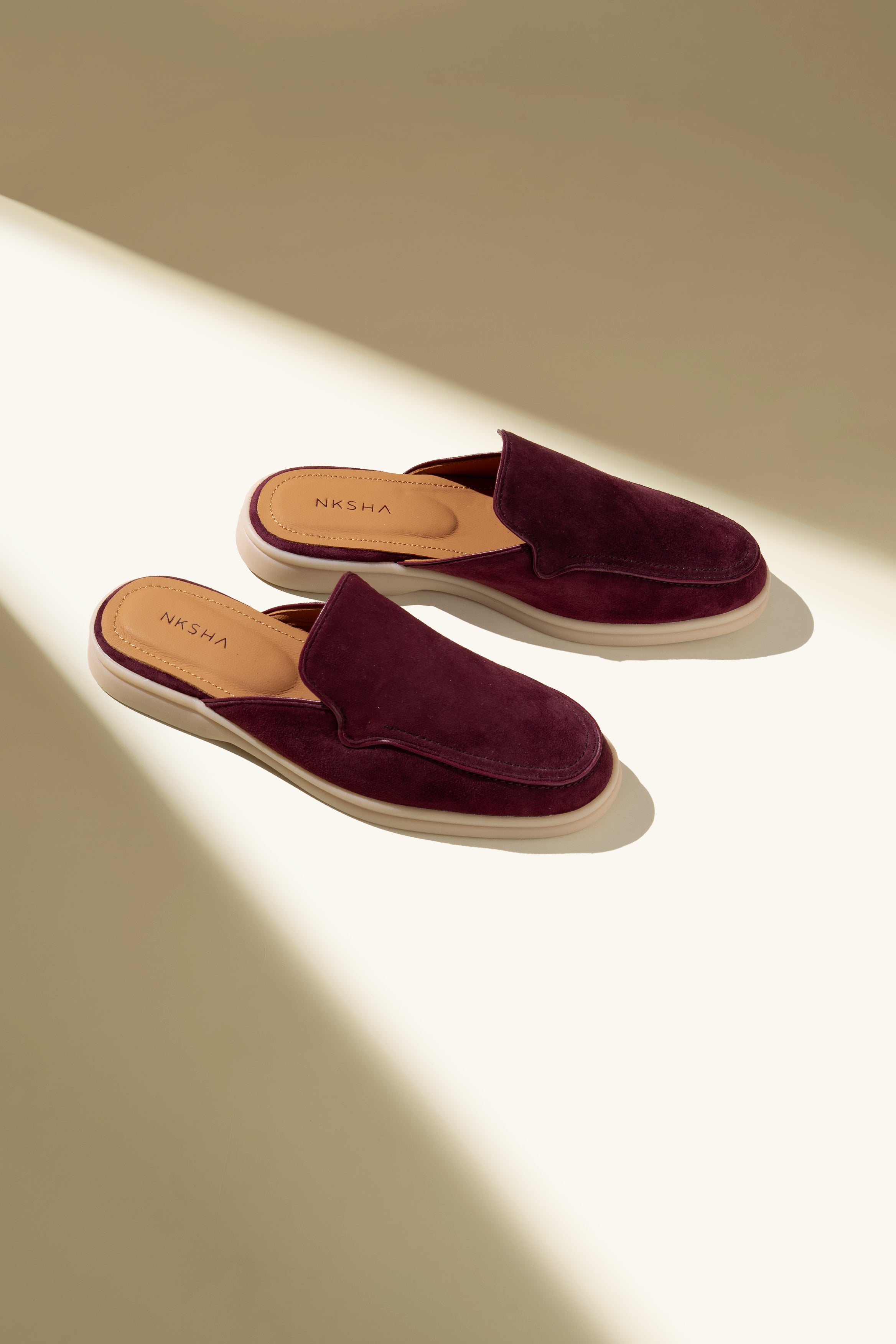 NKSHA Ease Loafers – Maroon