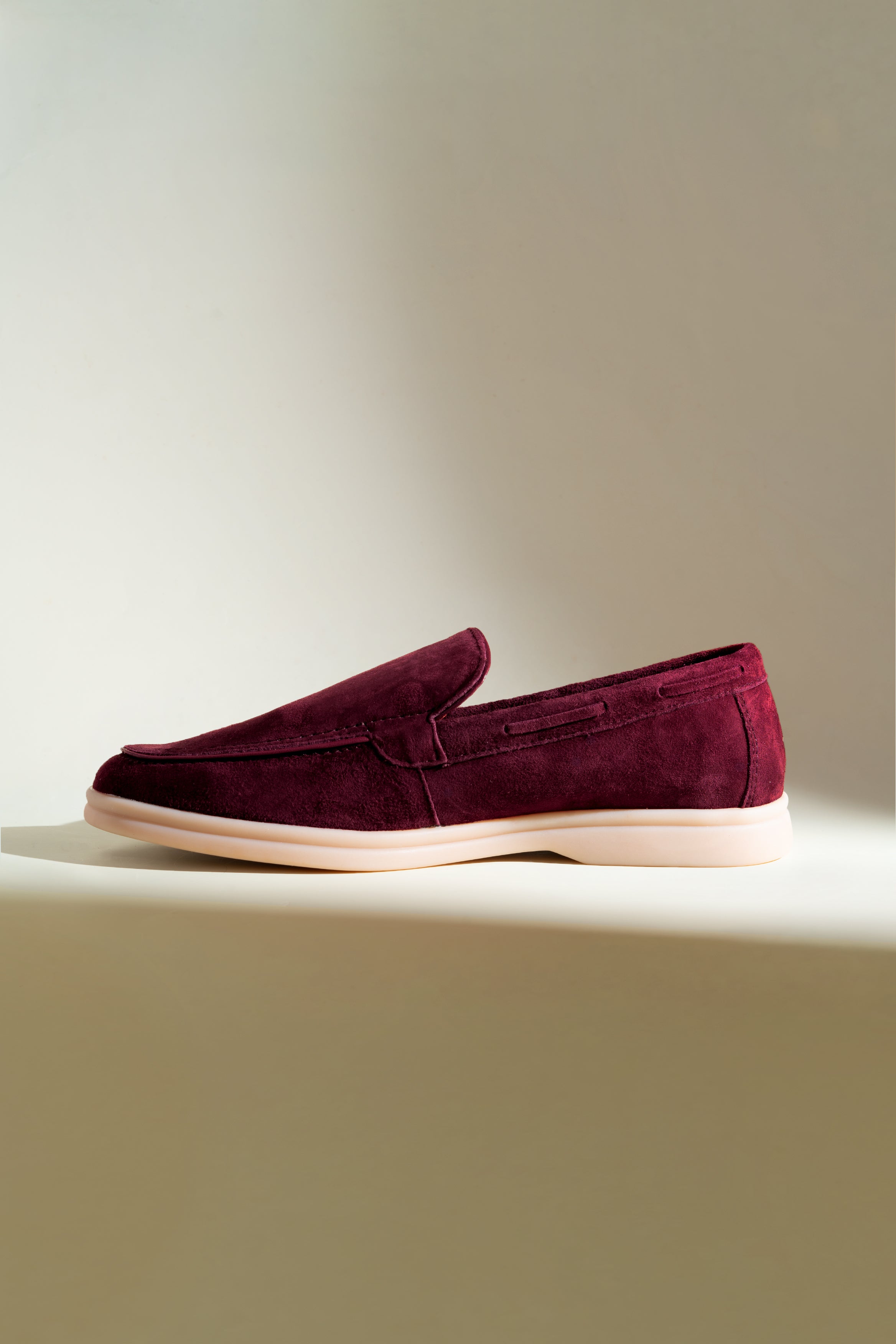 NKSHA Essence Loafers – Maroon