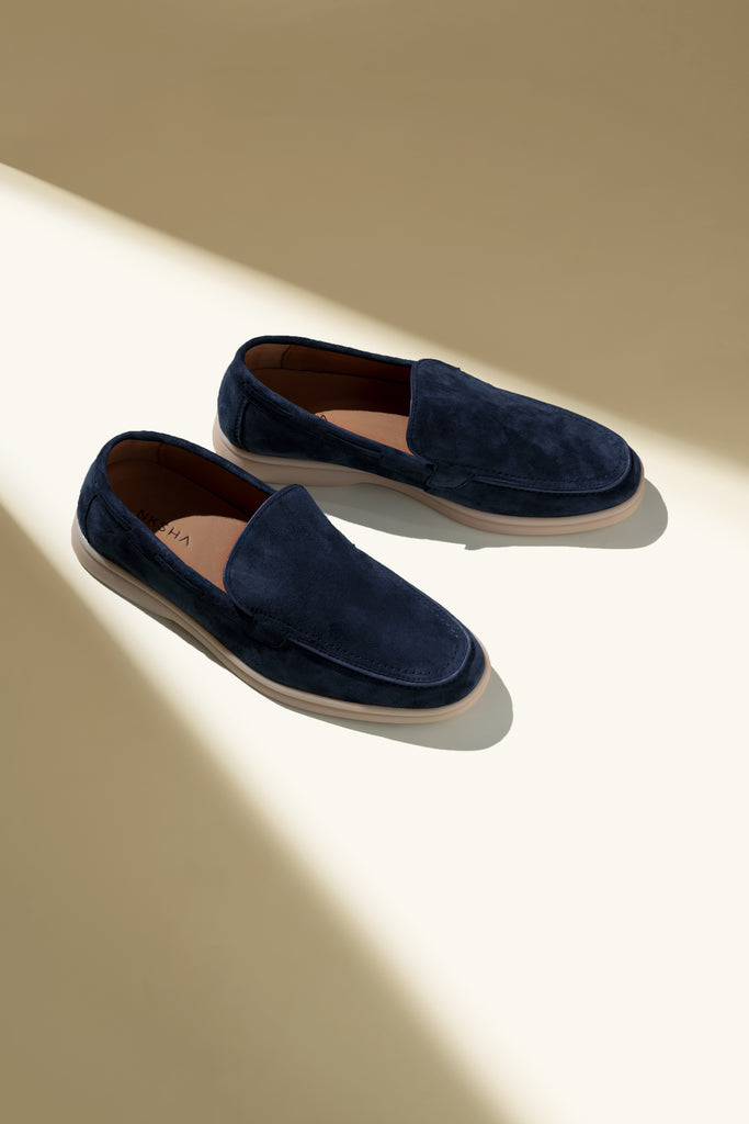 NKSHA Essence Loafers – Navy