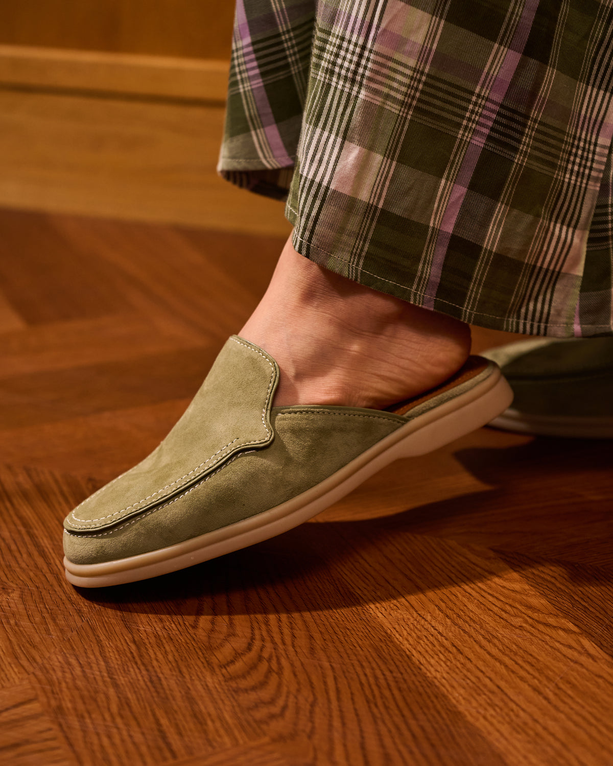 NKSHA Ease Loafers – Olive