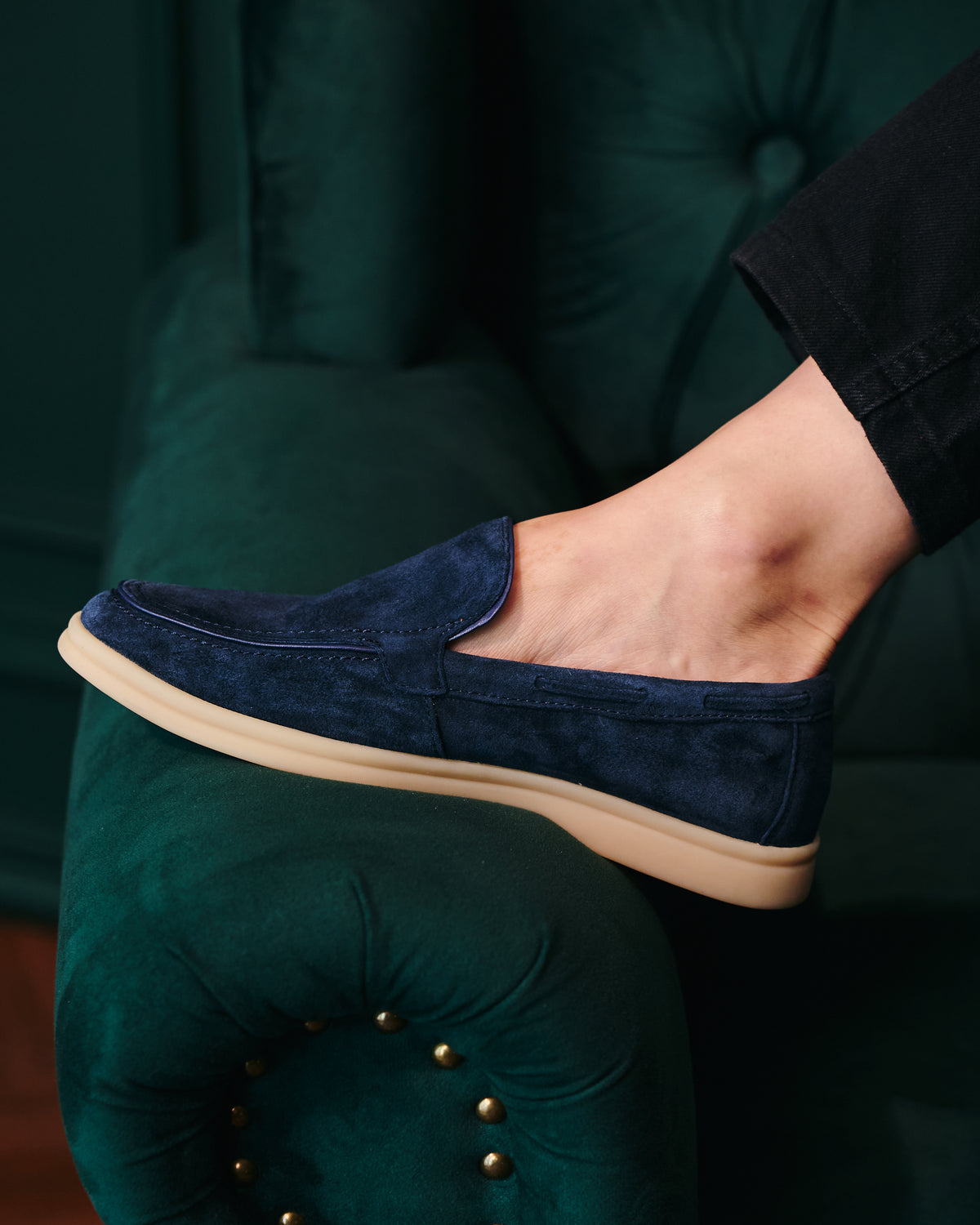 NKSHA Essence Loafers – Navy
