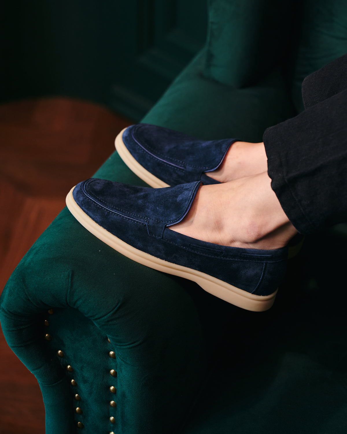 NKSHA Essence Loafers – Navy