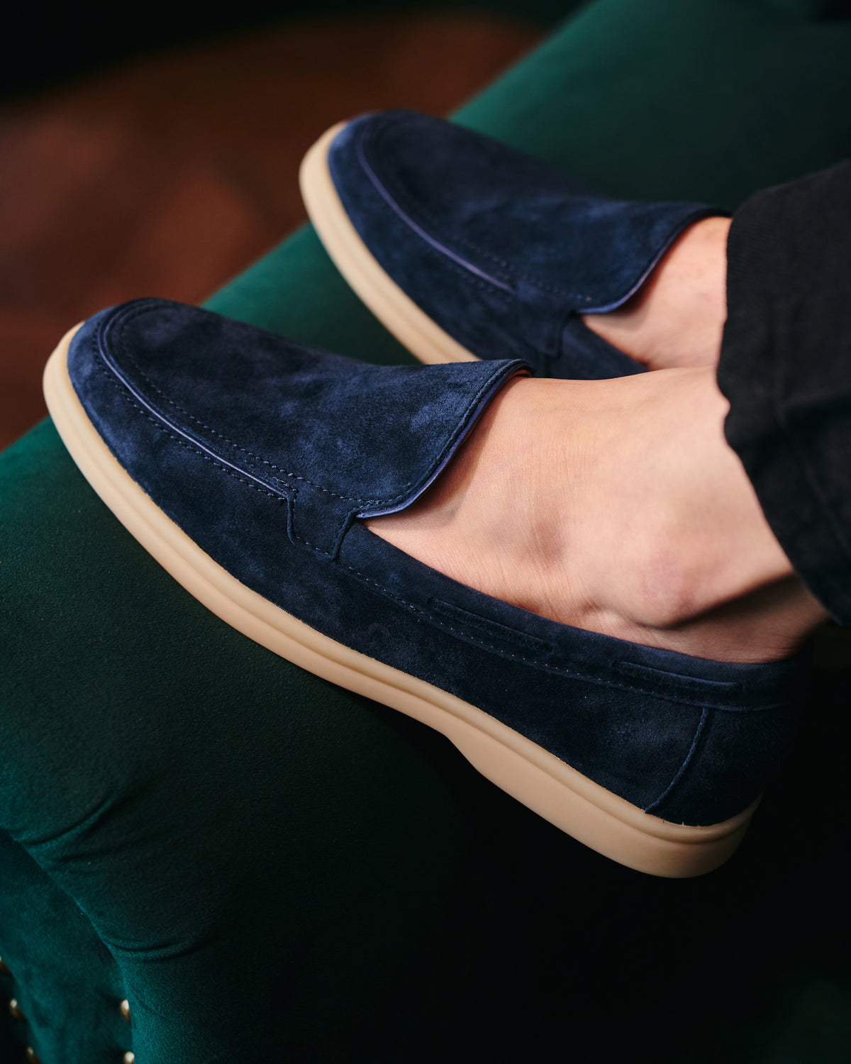 NKSHA Essence Loafers – Navy