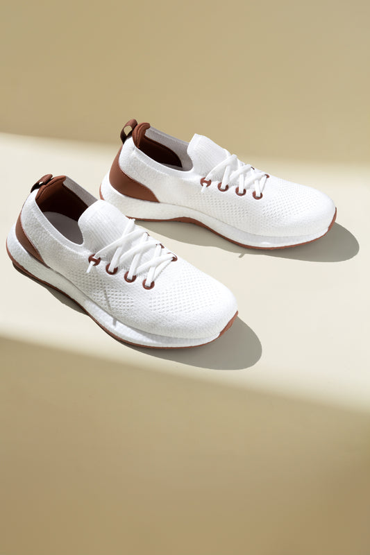 White Nksha Classic Lace