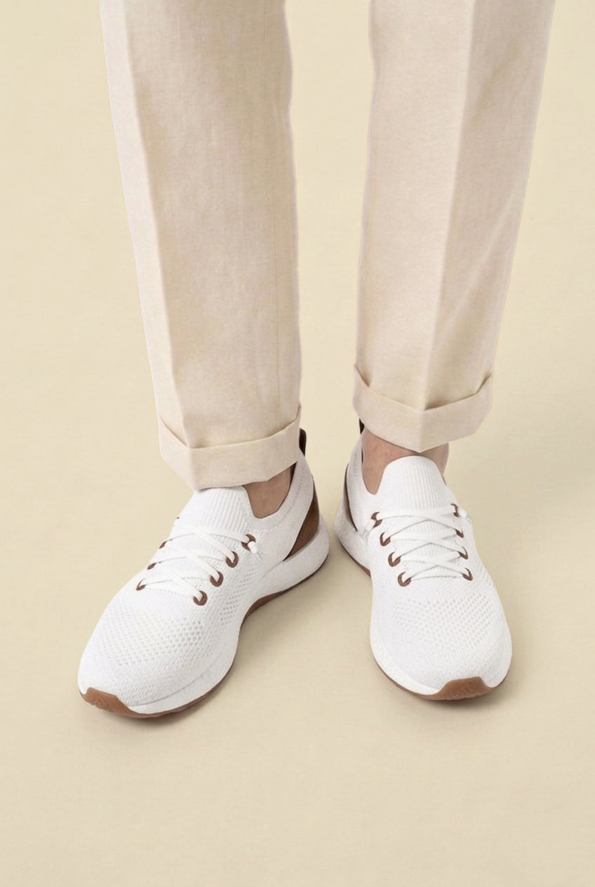 White Nksha Classic Lace