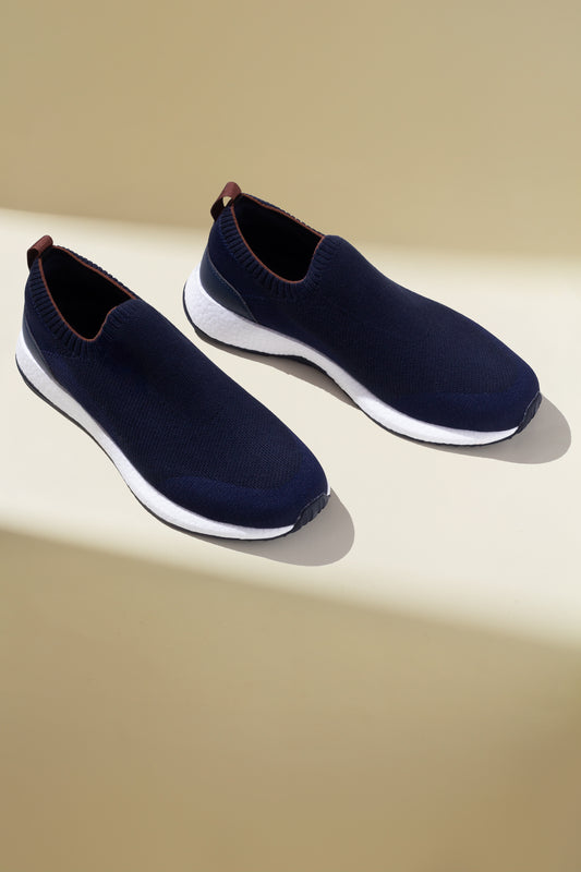 Navy Nksha Sneaker
