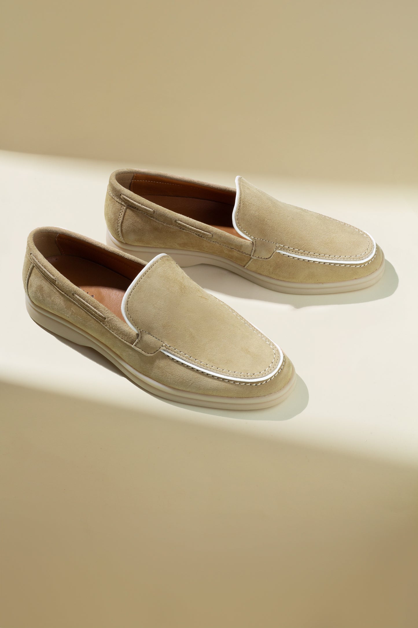 Nksha Beige Pure Loafers